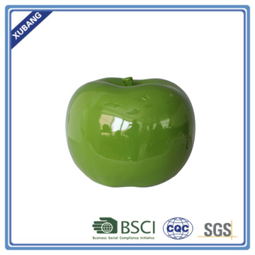Resin Round green apple Figurine