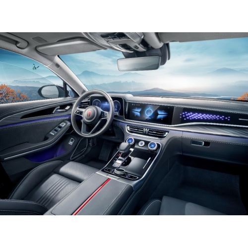 40 kW Hongqi H9 ruby color