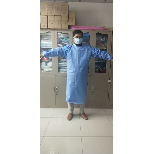 SMS isolation gown SMS disposable