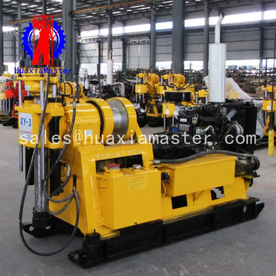 Fast drilling XY-3 tripod drilling rig rotary drilling machine for water wells