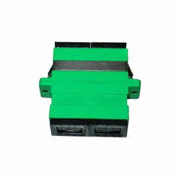 Fiber-optic SC/APC Adapter in Single Mode, Duplex