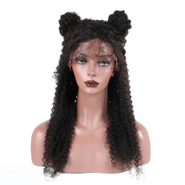 Aliexpress Wholesale Vendor Human Hair Toupee Natural Color Human Hair Full Lace Wig