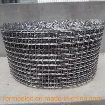 Vibrating Sieve Stainless Steel Filter Mesh Mining Crimped Wire Mesh