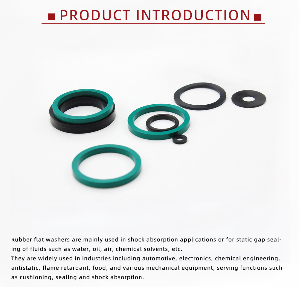 High Temperature FKM Flat Sealing Washer x