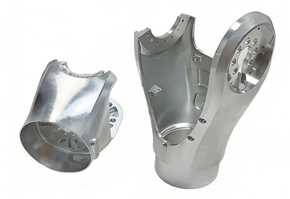 5-axis machining robot joint components