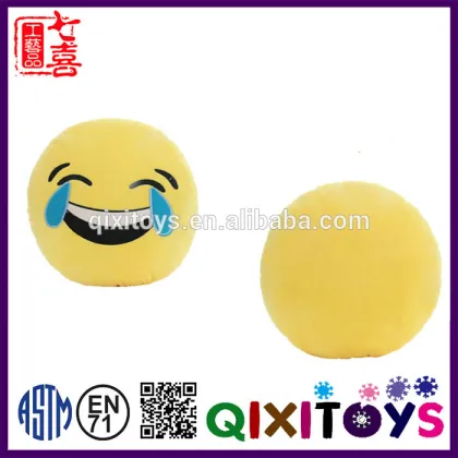 China supplier all emojis in order kissy face emoji pillows logo plush pillow