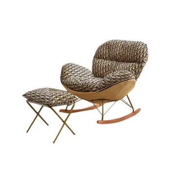 HJ HOME: Customizable Wooden Rocking Chairs and Recliners for Your Modern Living Room