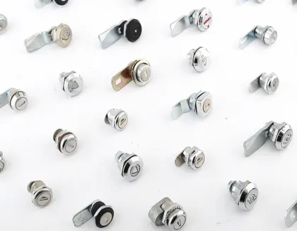 Turn the tongue lock on the cabinet lock