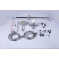 Brass Slide Bar 3-Function Shower Set