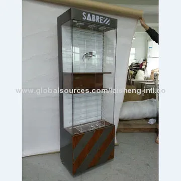 Eyewear Displays with Metal Steel Sheet DecorationNew