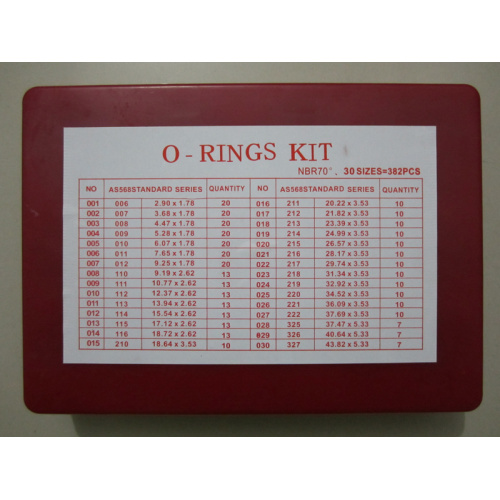 O-Ringe-Kit NBR70 für europäische metrische Standardserien