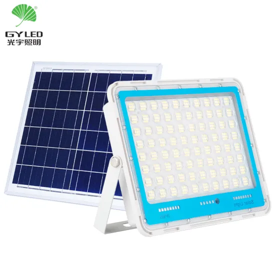 100W-1500W Battery Indicator Remote Control Waterproof IP65 LED Solar Floodlight for Outdoors