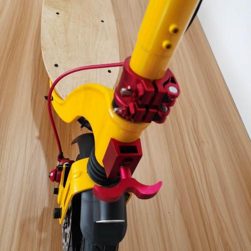 Custom Flodable Yellow Maple Electric Scooter Adult