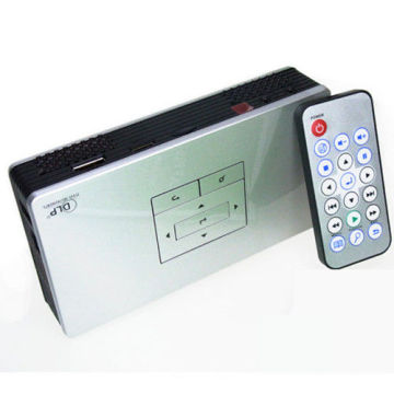 Mobile Super Bright Pico Dlp Mini Projector Port Usb,hdd,dhmi Av,vga Port / Remote