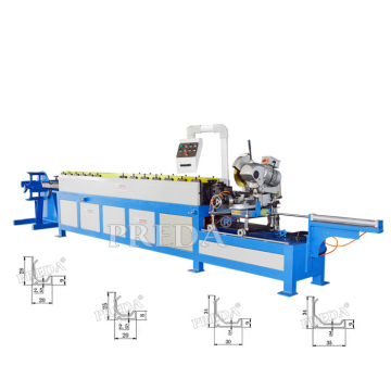 Preda 25mm Sheet TDC Flange Roller Forming Line Machine
