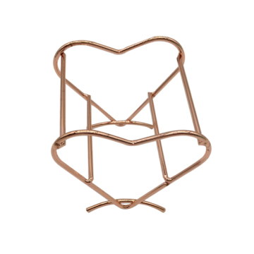 Makeup Blender Sponge Holder Heart Shape Rose Gold