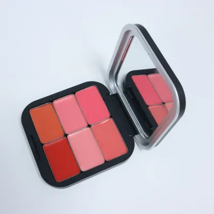 OEM Cosmetic Wholesale: Custom Cream Magnetic Blush Palette & Private Label Makeup Cream Blush Palette
