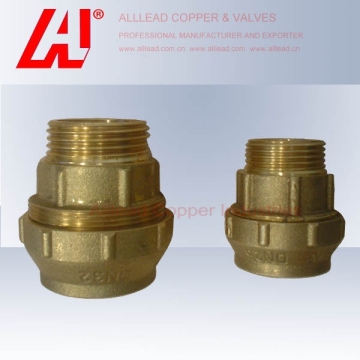 Straight Union Brass Connector