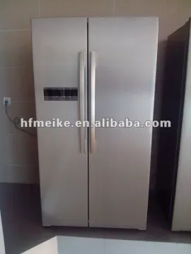 603L frost free stainless steel side by side door refrigerator/CKD/SKD