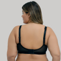 Op voorraad plus size full-cup kanten bh-minimalizer