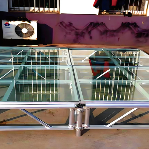 Superficie de escenario de vidrio de alta resistencia