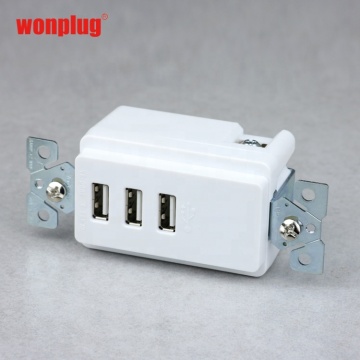 Wonplug OEM ODM Custom Cooper Wiring Devices 20 Amp White Decorator GFCI Outlet με USB