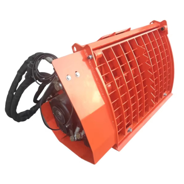 KAVAN 2024 Compact Excavator Attachment: Small Capacity Hydraulic Cement Mixer Bucket