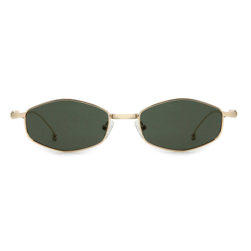 Wholesale Geometric Polygon Bold Fashion Metal Polarized Sunglasses