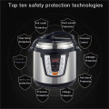 Multi pot aluminum pressure cooker for safty cooking