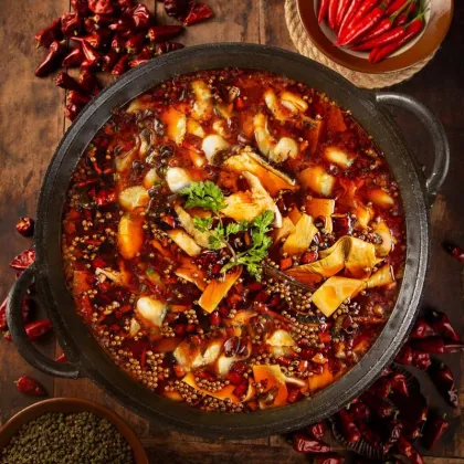 Tianchu 270g Spicy Secret Ingredient Hotpot Fish Condiment