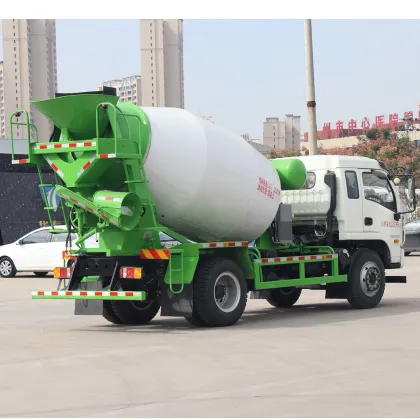 SAIC Yuejin X500 Truck-Mounted 6CBM Euro 5 Concrete Mixer Truck