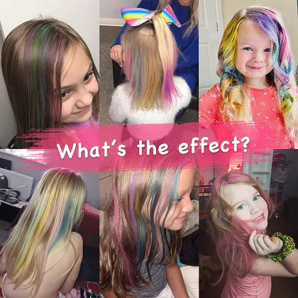 Wholesale Fast Drying Custom Color Hair Chalk for Girls