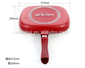 28/30/32CM happycall double frying pan/grill pan