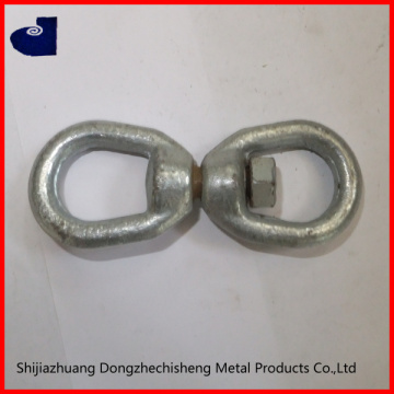 galvanized or self color steel eye and eye swivel