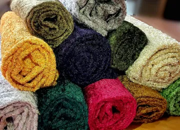 Knitting Small Hair Fabric Ice Velvet for Sofa