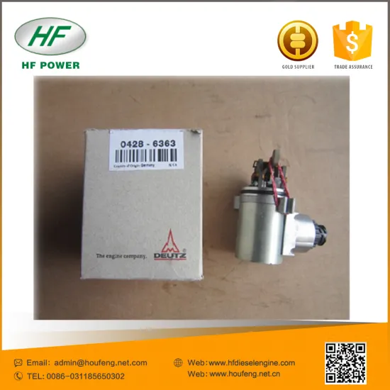 deutz engine parts 2011 Electric actuators 04286363