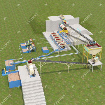 150 TPH Rock Mangan Recycling -Extraktionspflicht Preis