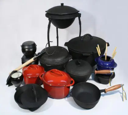 Cast iron enamel cookware kitchenware bakeware