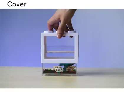 MINI Desktop Turtle Tank Aquarium for Nano Fish