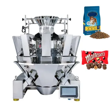 Automatic Multihead Weigher Dry Fruit and Chocolate Pet Food Packaging Machine