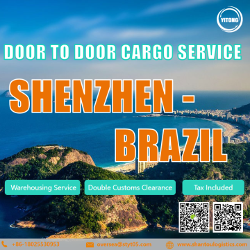 Door to Door Freight Service Rate from Shenzhen to Brazil