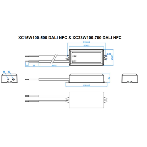 Драйверы вонкавых святлодыёдаў 15 Вт