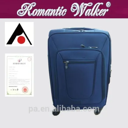 2015 Business Fashion Fabric Trolley Case Luggage Sets ; EVA luggage sets/bag