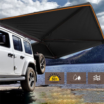 Factory Wholesale Hard Aluminum Shell Car Side Tent for Summer