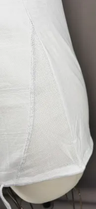 Cotton fabric sleeveless t-shirt