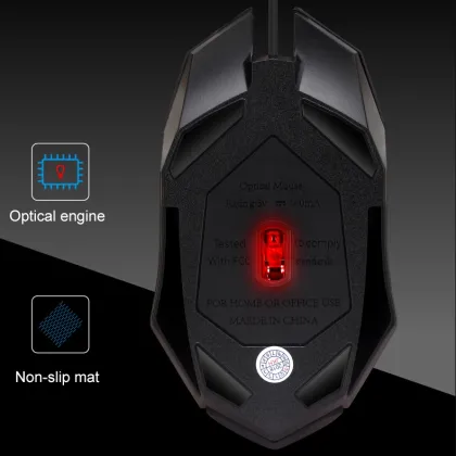 Leopard K2 USB LED Backlight Wired Gaming Mouse - Wholesale Price for Gamers