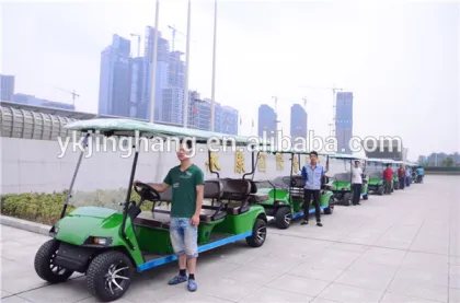 jinghang 8 seats stand up vehicle gas sightseeing cars gas sightseeing cars golf cars