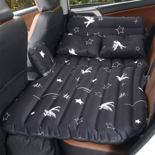Back Seat Blow-Up Sleeping Pad SUV Car Mattress