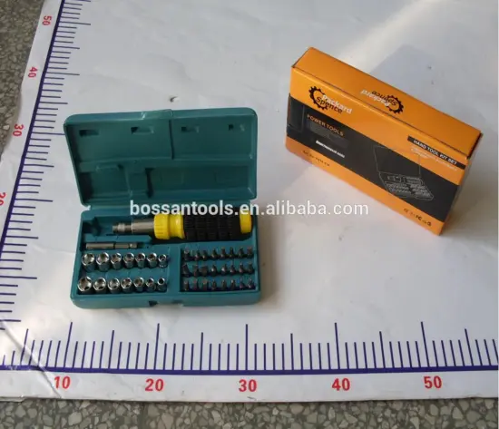 41pc Mini Bit Socket and Ratchet tool Set