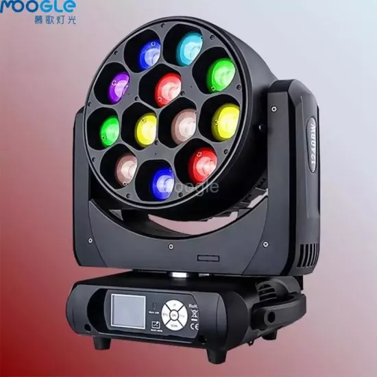Moogle OEM RGBW 4-in-1 Wash Zoom Moving Head Light